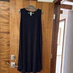 Zenana Premium black maxi dress with pockets